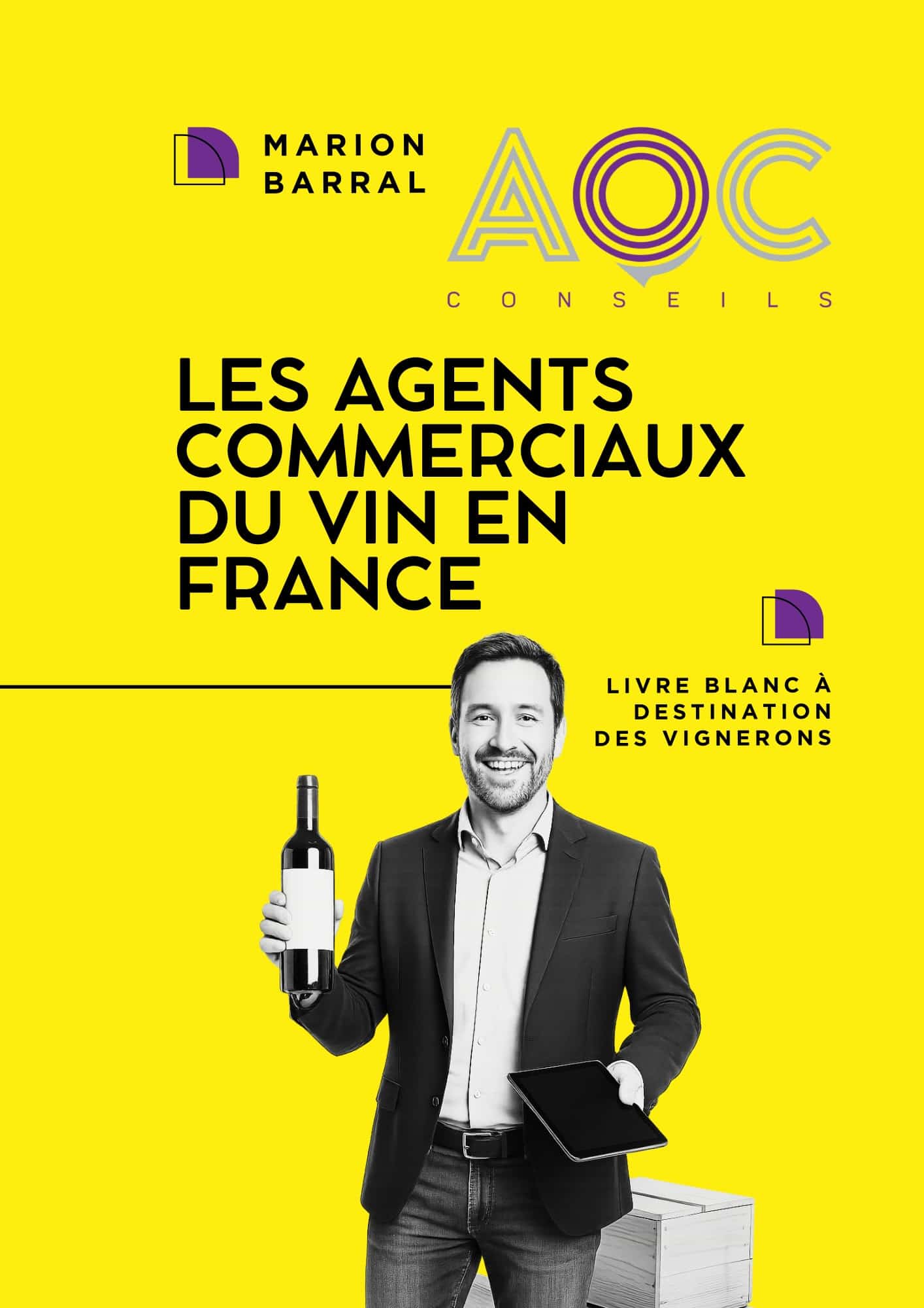 couverture les agens commerciaux du vin en france